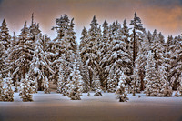 Snow Near Crater Lake