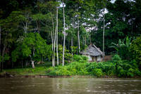 Riverfront home, Amazon Basin