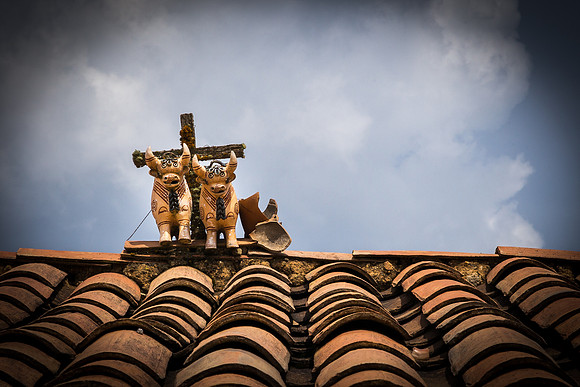 Rooftop, outside Cusco
