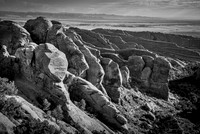 Sandstone fins, Arches National Park