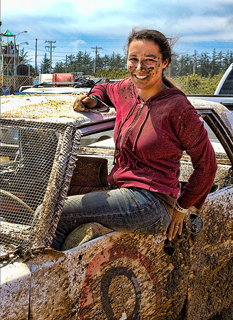 Demolition derby queen