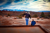 Near Balanced Rock, Arches National Park