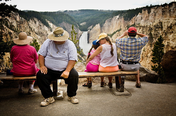 Artist's Point, Yellowstone National Park