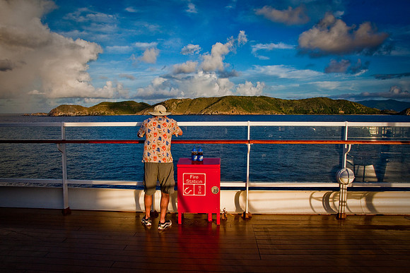 Approaching Tortola