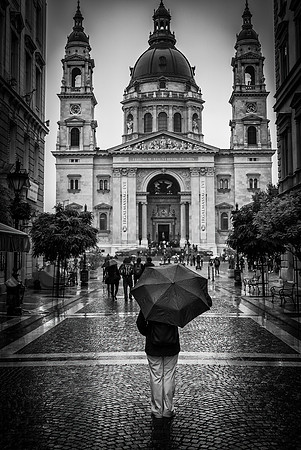 Rainy Day in Budapest