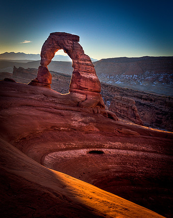 Dawn Through Delicate Arch