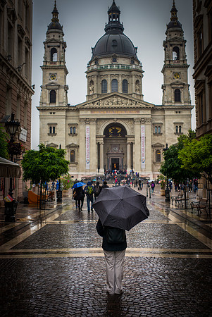 Rainy Day in Budapest