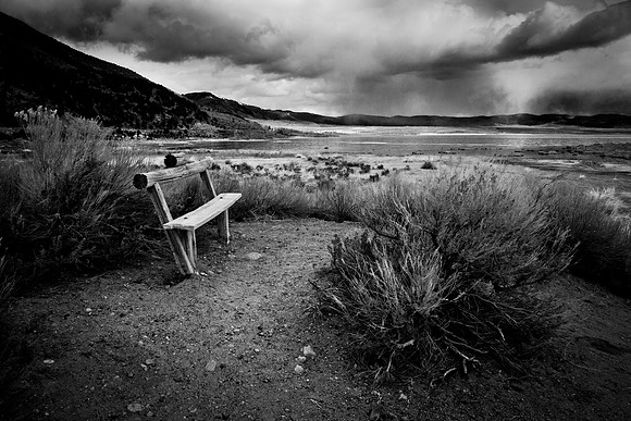 Edge of Mono Lake