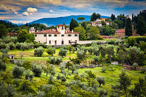 Tuscan farm