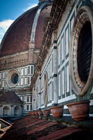 On the roof of the Duomo