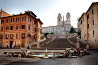 Morning at the Spanish Steps