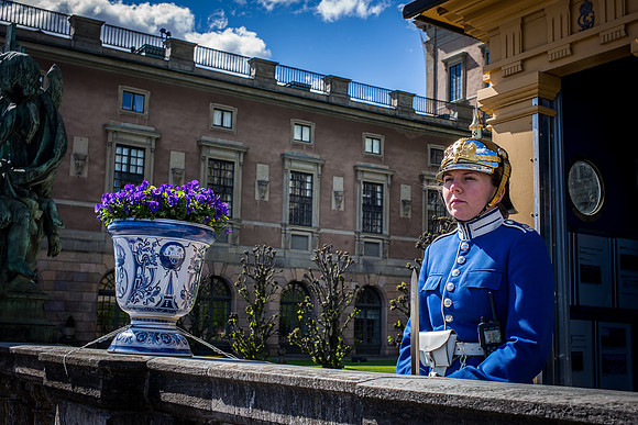 Swedish guard, Stockholm