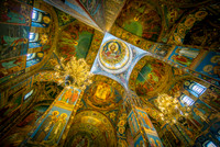 Spilt Blood Ceiling,  St. Petersburg